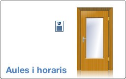 Aules i horaris