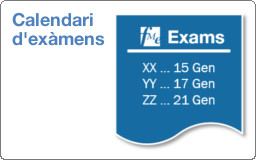 Calendari d'exàmens