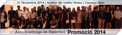 Entrega diplomes 2014