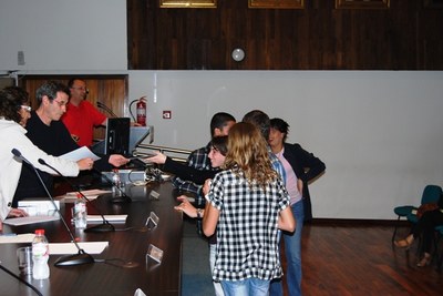 1er premi categoria 3r i 4t ESO ex-aequo, centre Sagrada Família-Horta