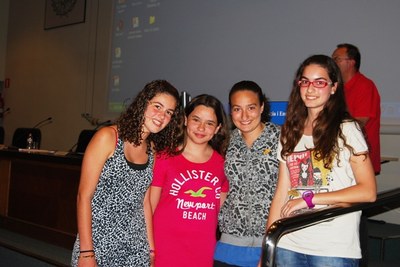 Equip guanyador 1er premi categoria 1r i 2n ESO