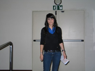 Guanyadora del 1r premi de Batxillerat