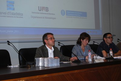Intervenció del degà de la Facultat de Matemàtiques i Estadística, Sr. Jordi Quer