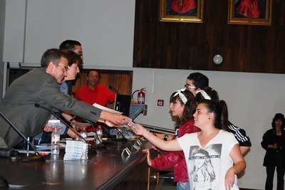 Lliurament de mencions