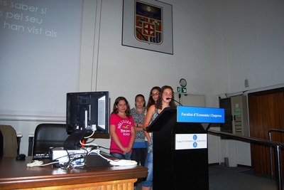 Presentació del treball guanyador 1r i 2n ESO