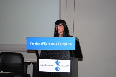 Presentació del treball guanyador Batxillerat