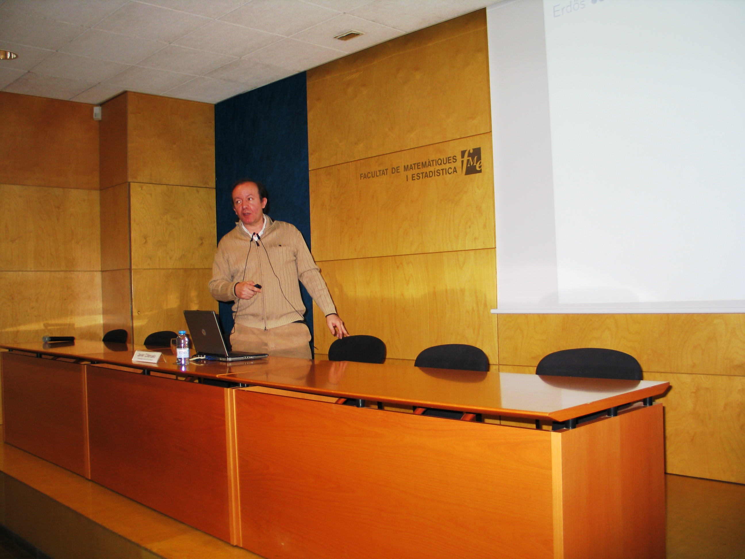 Intervenció de Javier Cilleruelo, de la UAM