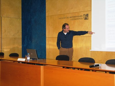 Intervenció d'Oriol Serra, de la UPC