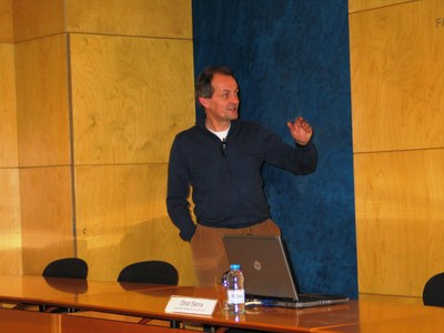 Intervenció d'Oriol Serra, de la UPC