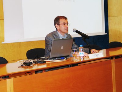 Presentació Jornada a càrrec de Jordi Quer, degà de l'FME