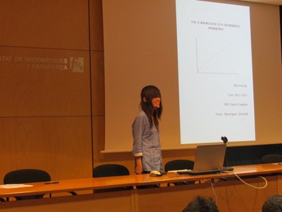 Exposició del 1r Premi a càrrec de Wei Huang