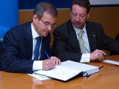 Signatura de la presa de possessió