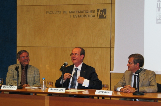 Cloenda a càrrec del rector de la UPC, Antoni Giró