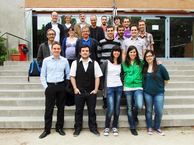 Foto de grup Estudis d'Estadística 2012