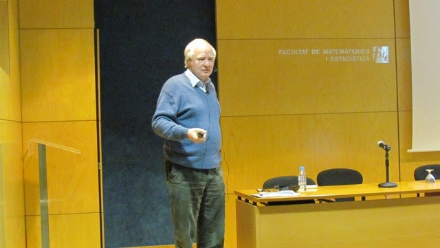 Intervenció de Windfried Stute, professor de la Giessen University d'Alemanya.