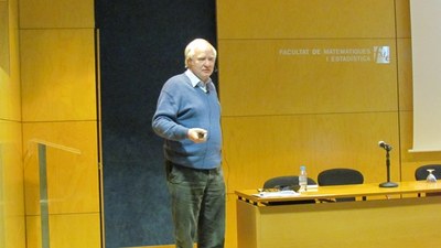Intervenció de Windfried Stute, professor de la Giessen University d'Alemanya.