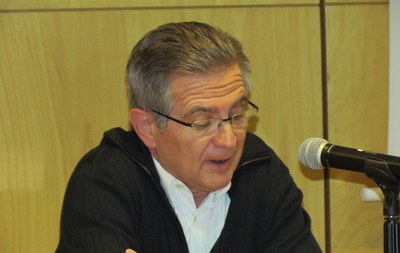 Presentació del primer ponent a càrrec de Xavier Tort-Martorell, director del DEIO
