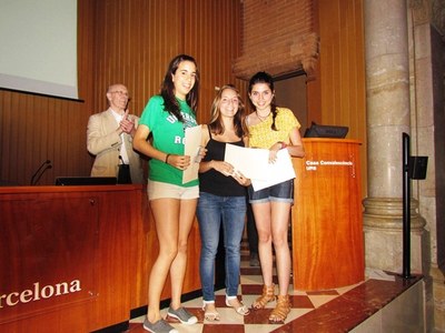 Menció categoria 34 i 4t ESO al treball: I think I want to marry you, de l'INS Sant Quirze del Vallès
