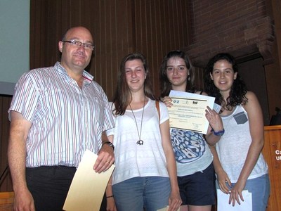 Menció categoria 34 i 4t ESO al treball: Estudi estadístic dels hàbits medioambientals de les famílies de l'escola, del Col·legi del Carme Sant Elies (Vilafranca del Penedès)