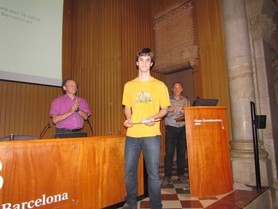 Menció categoria Batillerat al treball: La preocupació dels catalans per la salut, de l'Escola IPSE de Barcelona