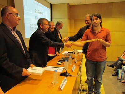 Premi Poincaré 2013 per Marc Caselles de centre Sant Estanislau de Kostka-SEK
