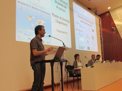 Lectura de l'acta dels Premis