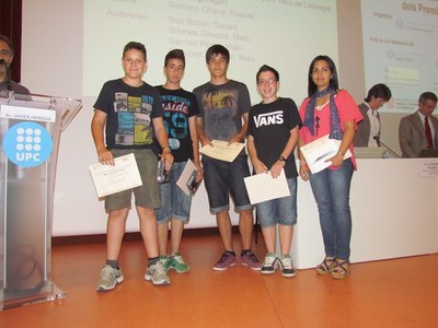 Treball guanyador de 3r i 4t ESO al Centre Buen Salvador de Sant Feliu de Llobregat