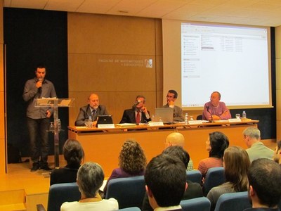 Discurs d'Adrià Caballé, representant dels estudis d'Estadística