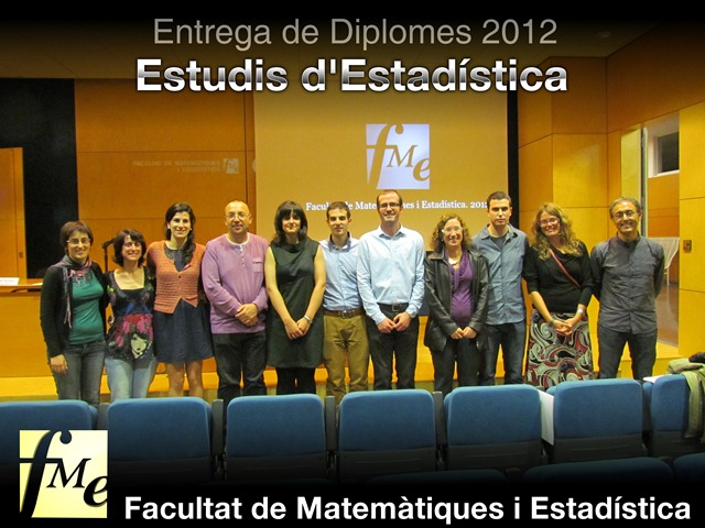 Foto estudis Estadística 2012