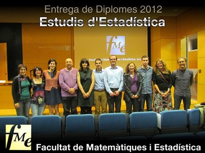 Foto estudis Estadística 2012