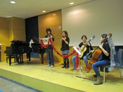 El Quintet engalanat de Nadal