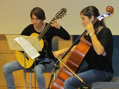 La Lídia Casanellas i la Marina Garrote