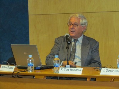 Intervenció del professor Antoni Espasa Terrades