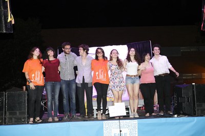 Salutacions del grup de teatre Fem Teatre FME