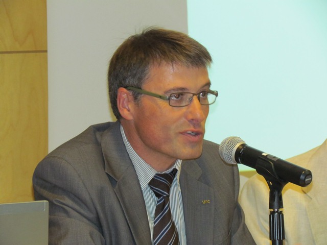 Intervenció del vicerector de Docència i Estudiantat de la UPC, Sr. Xavier Colom