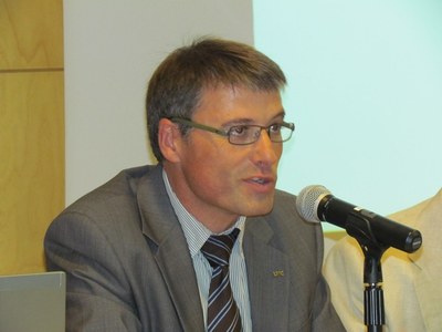 Intervenció del vicerector de Docència i Estudiantat de la UPC, Sr. Xavier Colom