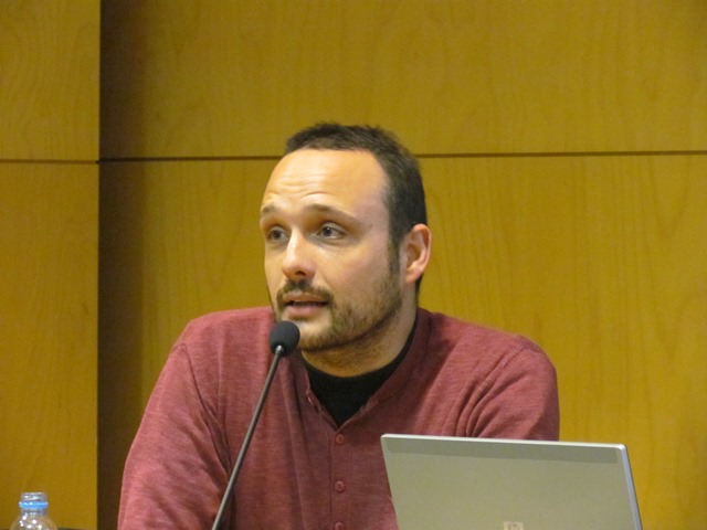 Víctor Rotger presenta el primer ponent de la Jornada