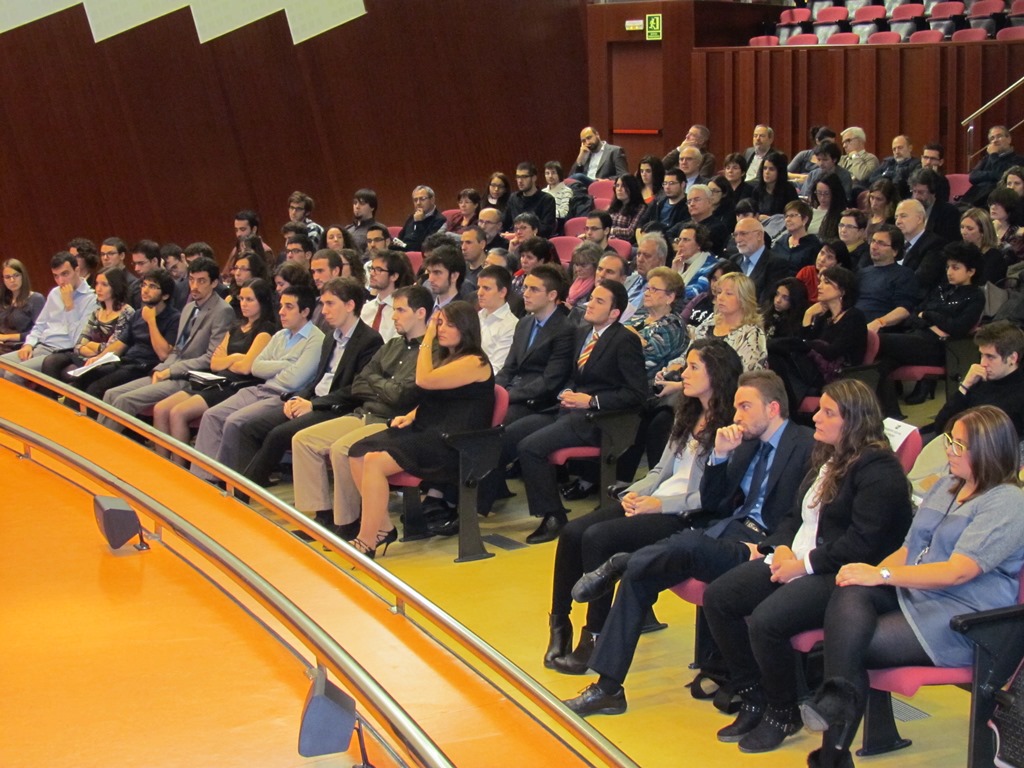 La platea de l'auditori plena