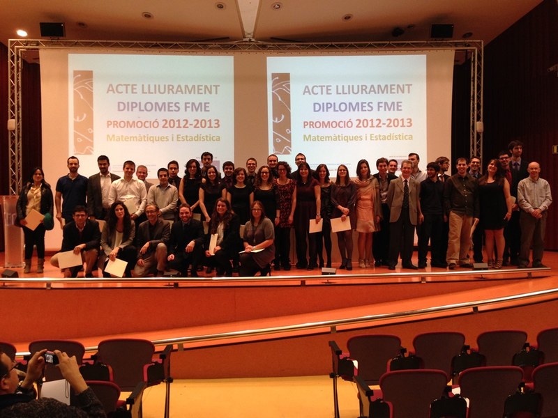Tots els graduats junts