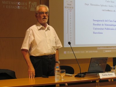 LLiçó inaugural a càrrec de Carles Simó