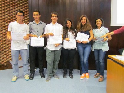 1r premi categoria Batxillerat i CCFF