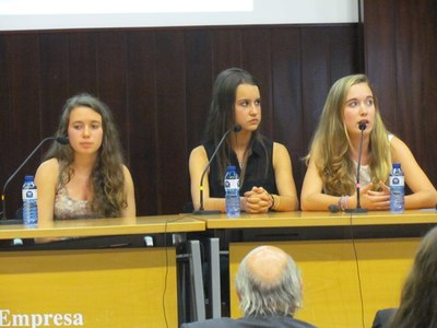 Exposició del treball guanyador del premi Idescat