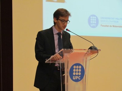 Discurs Josep Melé, estudiant representant estudis Matemàtiques