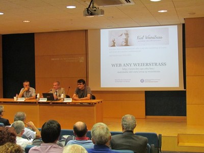 El curs FME 14-15, any Weierstrass