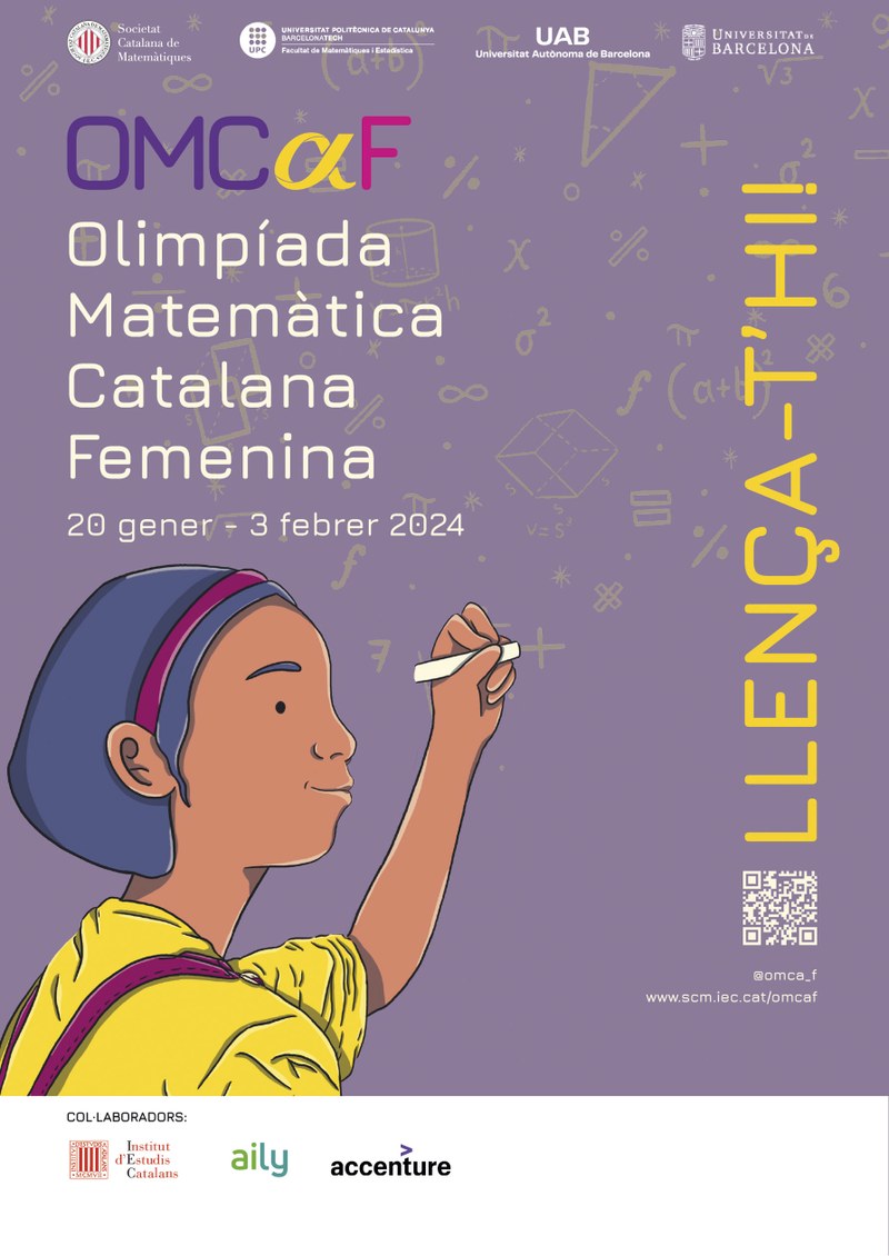 1a Olimpíada Matemàtica Femenina Catalana 1a Olimpíada Matemàtica Femenina Catalana