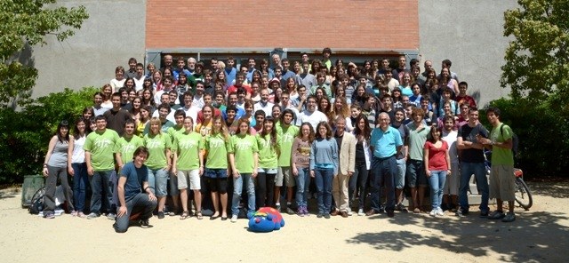 Foto de grup de Matemàtiques curs 2010-2011