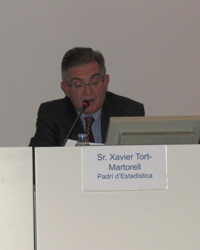 Parlament de Xavier Tort-Martorell, padrí d'Estadística