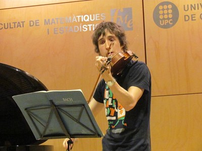 Guillermo Santamaría al violí