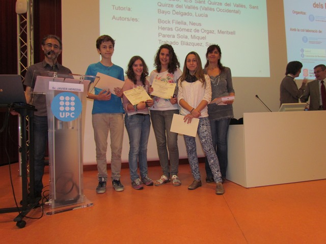 Treball guanyador premi Planter-IDESCAT a l'IES Sant Quirze del Vallès