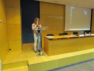 Lliurament dels premis del X Concurs Student d'Estadística Aplicada: Premi SEA a Alba Miró Balada